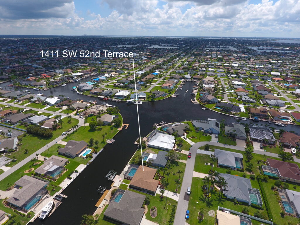 Situated in a prime location with direct access on a deep-water canal leading to the gulf. Waterfront Luxury in Cape Coral